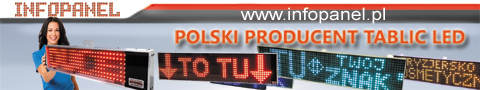 INFOPANEL.PL - Reklamy - tablice LED PRODUCENT